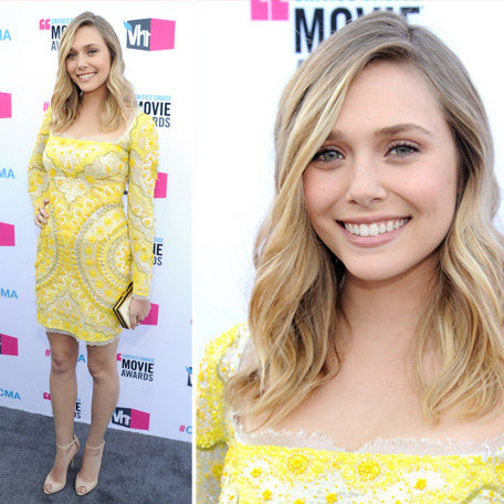 Elizabeth Olsen at Critics' Choice 2012