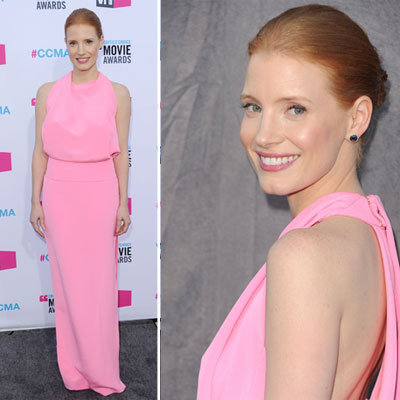 2012 Critics' Choice Awards: Jessica Chastain 