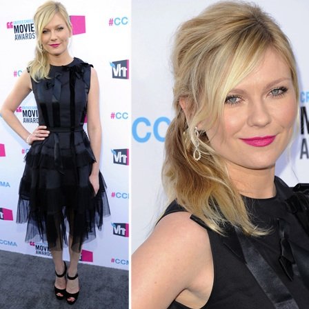 Kirsten Dunst at Critics' Choice Awards 2012