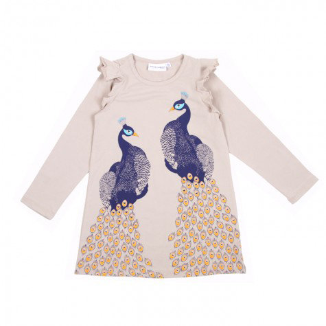 Sweet William Pick: Mini Rodini Peacock Dress Sweet William Pick: Mini Rodini Peacock Dress
