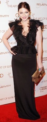 Designer of Michelle Trachtenberg's Dress at Art of Elysium