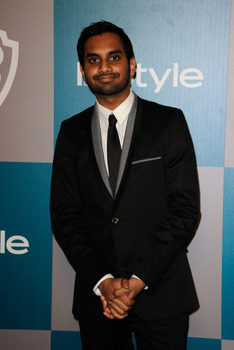 Aziz Ansari hit the red carpet for InStyle's Golden Globes afterparty.
Aziz Ansari hit the red carpet for InStyle's Golden Globes afterparty.