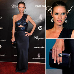 Nicky Hilton at Golden Globes Afterparty 2012