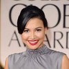 Glee Star Naya Rivera Hair and Makeup at the 2012 Golden Globes