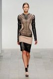 David Koma London Fashion Week fashion show catwalk report fall 2011
