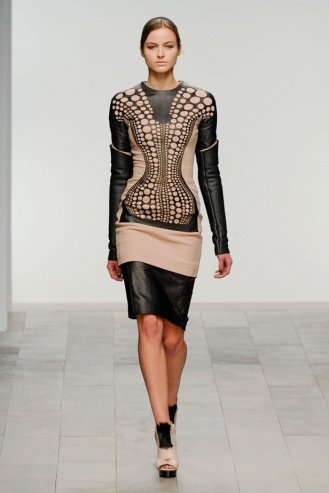 David Koma London Fashion Week fashion show catwalk report fall 2011