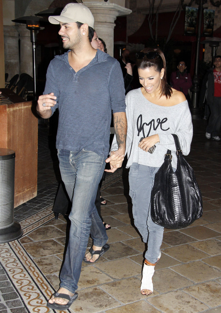 Eva Longoria and Eduardo Cruz Hold Hands During Date Night Eva Longoria and Eduardo Cruz Hold Hands During Date Night