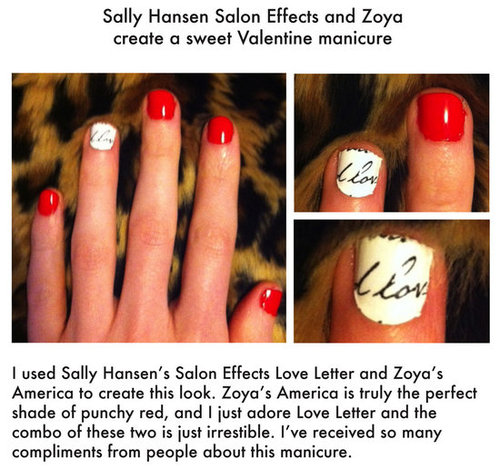 Sweet Valentine's Day Manicure