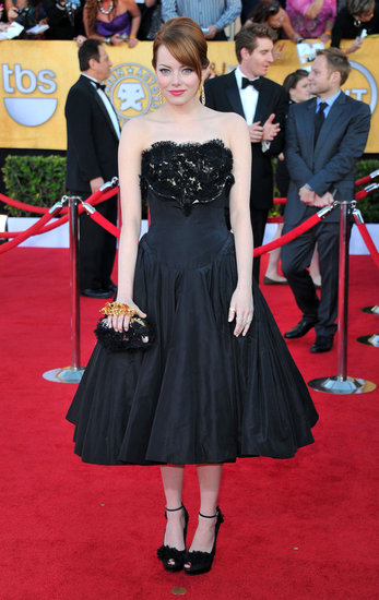 Emma Stone at the SAG Awards