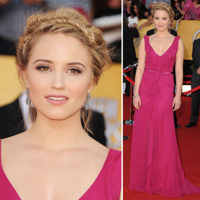 Dianna Agron at the SAG Awards 2012