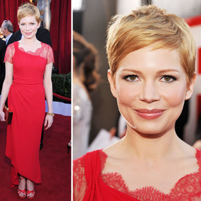 Michelle Williams at the SAG Awards 2012