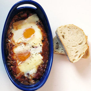 Baked Eggs in Spiced Tomato Sauce
