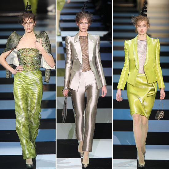 Review and Pictures of the Armani Privé Runway Show at 2012 Paris Haute Couture Fashion Week