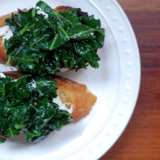 Kale and Burrata Bruschetta Recipe