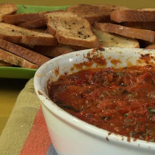 Greek Pizza Dip Recipe -- Replacement Video 1/27/12