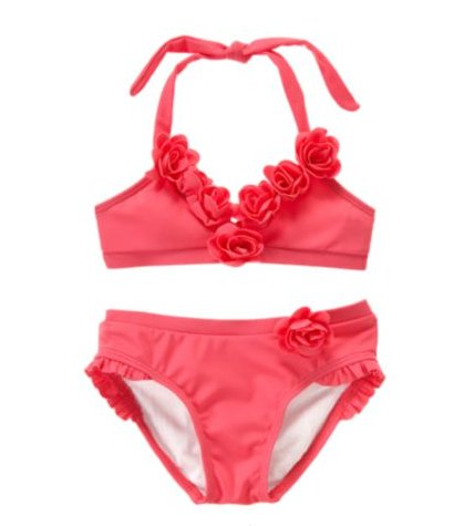 Janie and Jack's Rosette Bikini ($44) Janie and Jack's Rosette Bikini ($44)