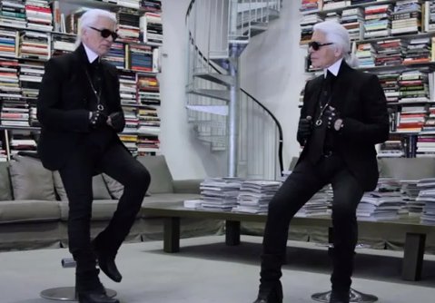 Karl Interviews Himself, Fashion News January 26, 2012