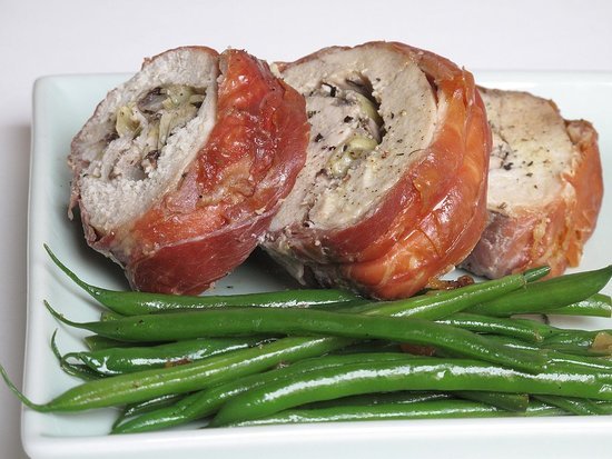 Prosciutto-Wrapped Turkey Roulade Prosciutto-Wrapped Turkey Roulade