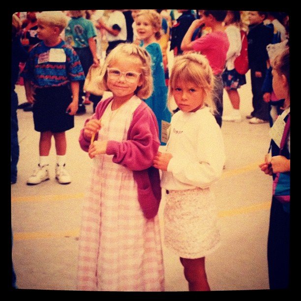 Lauren shared this snapshot from her first day of kindergarten.
Source: Twitter user laurenconrad
Lauren shared this snapshot from her first day of kindergarten.
Source: Twitter user laurenconrad