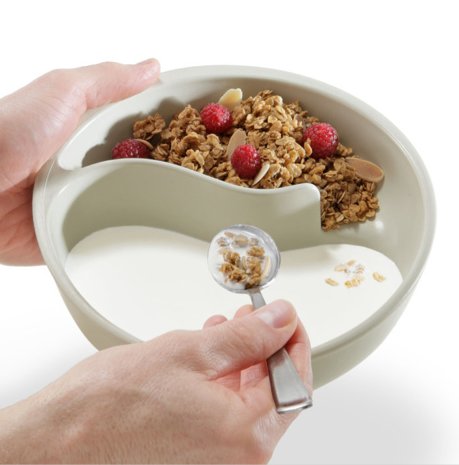 The Never-Soggy Cereal Bowl The Never-Soggy Cereal Bowl