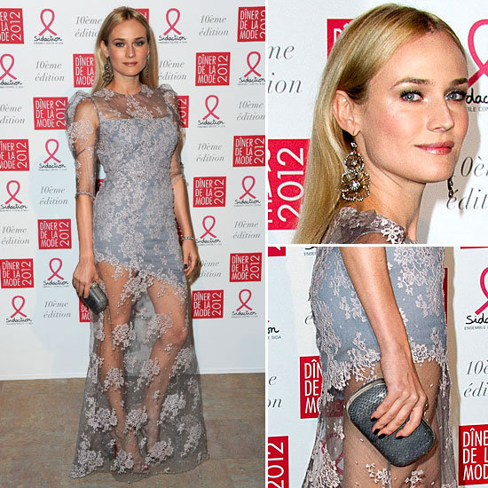 Diane Kruger Lace Erdem Gown Diane Kruger Lace Erdem Gown
