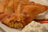 Buffalo Chicken Wontons