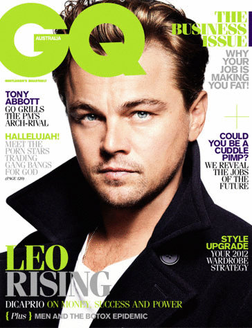 Leonardo DiCaprio on GQ Australia.
Leonardo DiCaprio on GQ Australia.