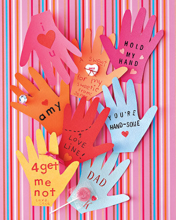 Valentine's Handprint Craft Valentine's Handprint Craft