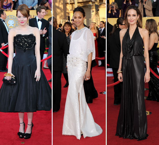 Pictures of the Celebrity Red Carpet Arrivals at the 2012 SAG Awards Michelle Williams, Kaley Cuoco, Ariel Winter & More! Pictures of the Celebrity Red Carpet Arrivals at the 2012 SAG Awards Michelle Williams, Kaley Cuoco, Ariel Winter & More!
