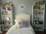 From Girl Fru-Fru to Girly Chic, Bedroom Makeover on a Tight Budget