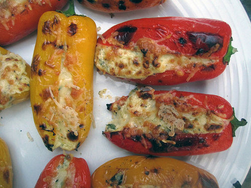 Peppers Stuffed With Feta Peppers Stuffed With Feta