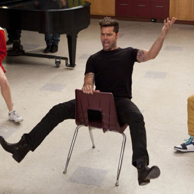 Ricky Martin on Glee