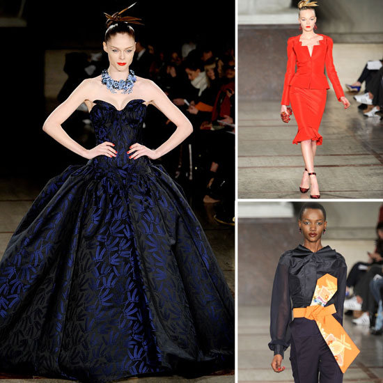 Zac Posen Runway Fall 2012 Zac Posen Runway Fall 2012