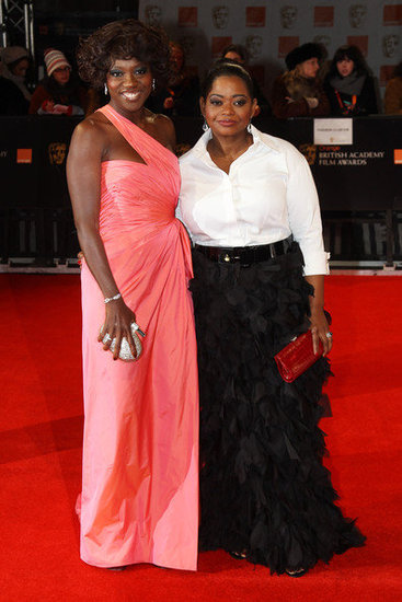 Viola Davis and Octavia Spencer(2012 BAFTA)