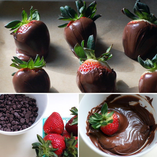 How To Make Chocolate Covered Strawberries Popsugar Food
