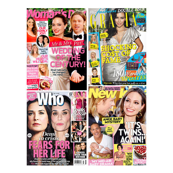 Australian Weekly Magazine Round Up for February 6th 2012 With Grazia Australia, Who, Woman's Day and New Idea