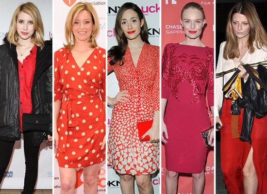 Valentine's Day Prep: 5 Red-Hot Celeb Looks to Mimic Valentine's Day Prep: 5 Red-Hot Celeb Looks to Mimic