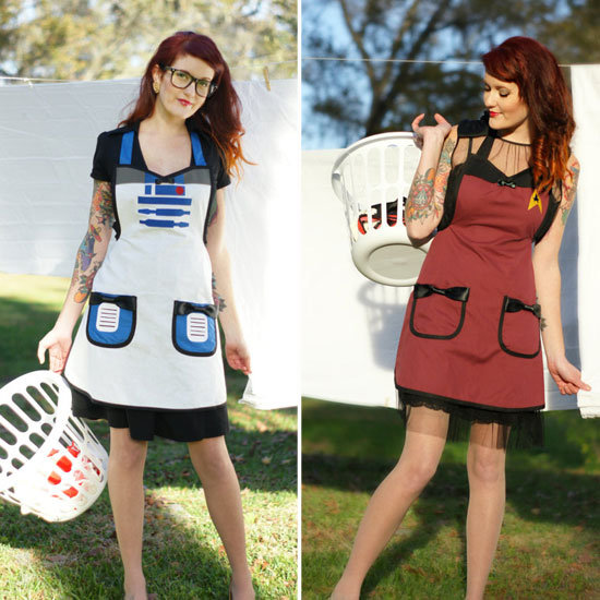 Getting Crafty in Sci-Fi and Superhero Aprons Getting Crafty in Sci-Fi and Superhero Aprons