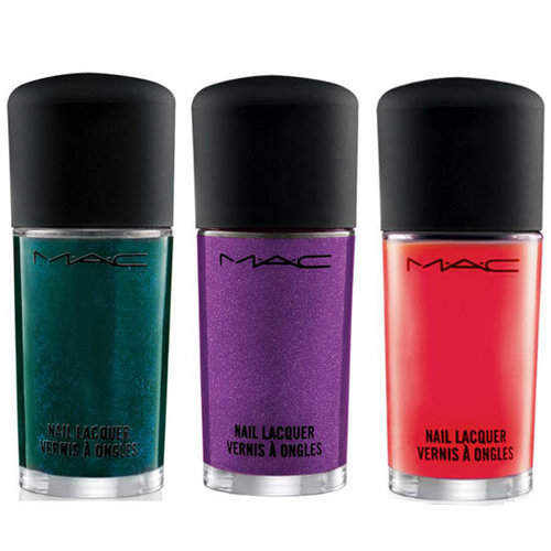 MAC Cosmetics To Do Nails Backstage At Fall 2012 New York Fashion Week