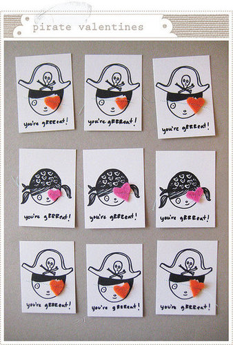 Pirate Valentines Pirate Valentines