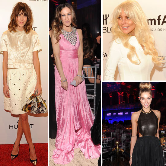 Celebrity Style on Show at the 2012 amfAR Gala: Alexa Chung, Leighton Meester, SJP, Lindsay Lohan, Jessica Hart & more! Celebrity Style on Show at the 2012 amfAR Gala: Alexa Chung, Leighton Meester, SJP, Lindsay Lohan, Jessica Hart & more!