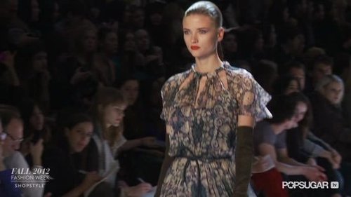Charlotte Ronson Runway Show NYFW 2012