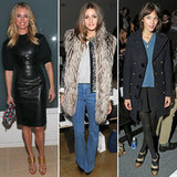 Celebrities at New York Fashion Week 2012
