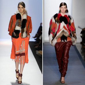 Colored Fur at New York Fashion Week Fall 2012
