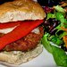 Spicy Chickpea Barley and Quinoa Veggie Burger