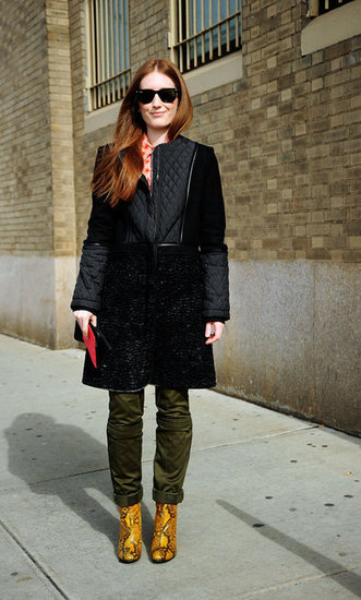 New York Fashion Week Street Style Fall 2012