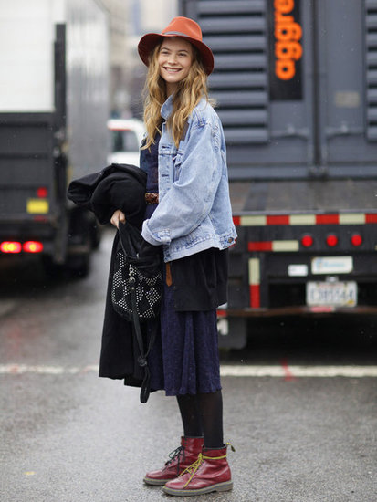 New York Fashion Week Street Style Fall 2012