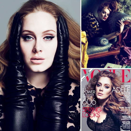 Adele Covers Vogue March 2012 Issue Adele Covers Vogue March 2012 Issue