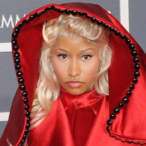 Nicki Minaj's Hair and Makeup at the 2012 Grammy Awards