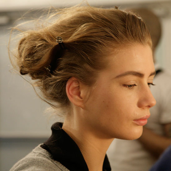 Backstage at Vera Wang Backstage at Vera Wang